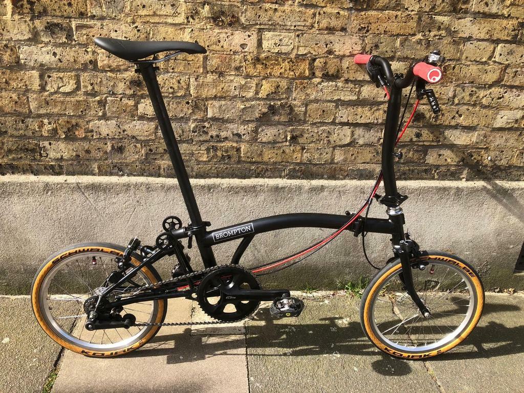 brompton tan wall tyres